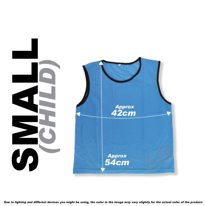 Standard Training Bib — blue, small child size